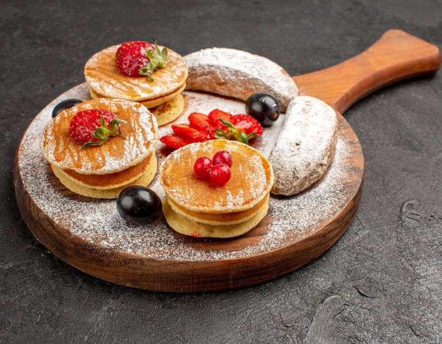 mini pancakes