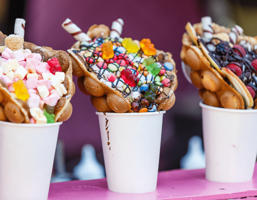 bubble waffles